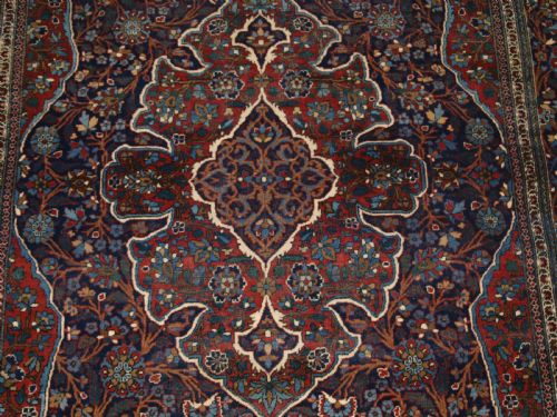 ANTIQUE KORK KASHAN RUG VERY FINE SOFT WOOL CIRCA 1900 - ADDITIONAL PHOTO 8