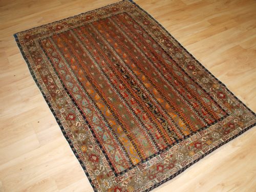 fig 1. ANTIQUE TURKISH SIVAS WORKSHOP RUG OF SHAWL DESIGN, CIRCA 1880.