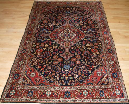 Old Jozan Village Rug, Great Condition, Circa 1920.