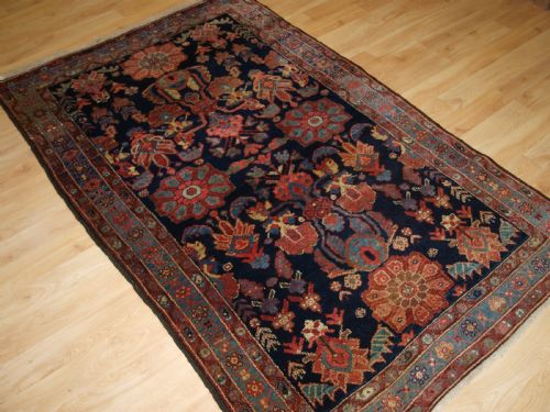 fig 1. ANTIQUE KURDISH VILLAGE RUG, STRIKING DESIGN, CIRCA 1900.