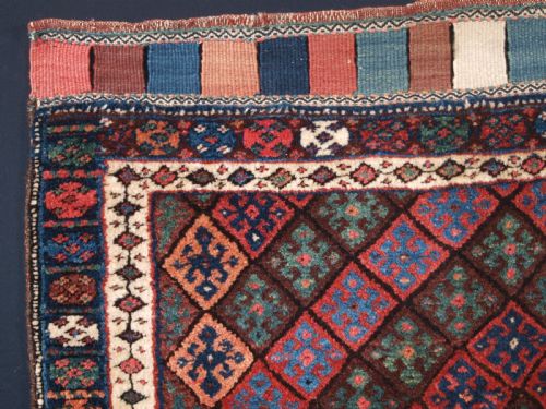 fig 1. ANTIQUE JAF KURD BAG FACE OF LARGE SIZE, SUPERB CONDITION, CIRCA 1900.