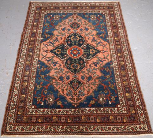 Antique Abedeh Rug with Unusual Design, Excellent Colour, Circa 1900/20.