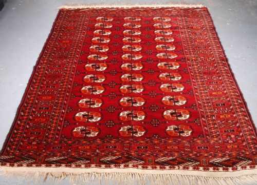 Antique Afghan Turkmen Rug, Excellent Condition, Circa 1900/20.