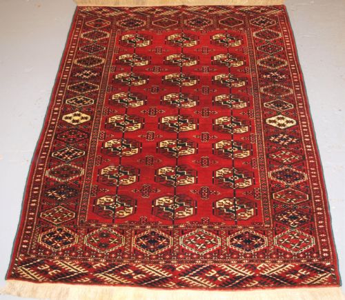 Old Afghan Turkmen Rug, Excellent Condition, Good Colour, Circa 1920/30.