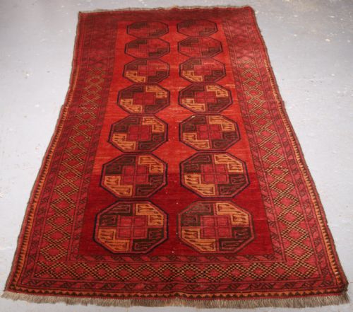 Antique Noth Afghan Sulyman Village Rug, Excellent Colour, Circa 1900/20.