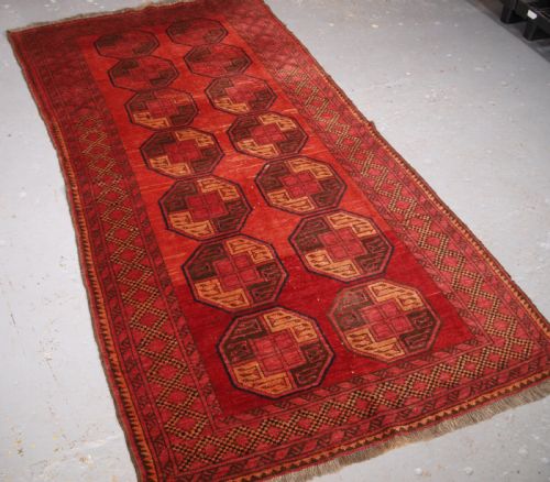 fig 1. ANTIQUE NOTH AFGHAN SULYMAN VILLAGE RUG, EXCELLENT COLOUR, CIRCA 1900/20.