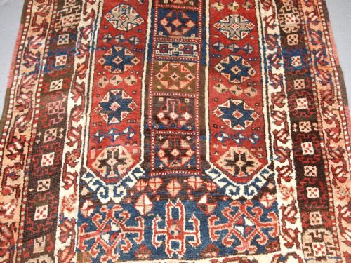 ANTIQUE TURKISH BERGAMA REGION KARAKECILI RUG RUSTIC CHARM CIRCA 1900 - ADDITIONAL PHOTO 3