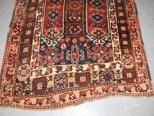 ANTIQUE TURKISH BERGAMA REGION KARAKECILI RUG RUSTIC CHARM CIRCA 1900 - ADDITIONAL PHOTO 4