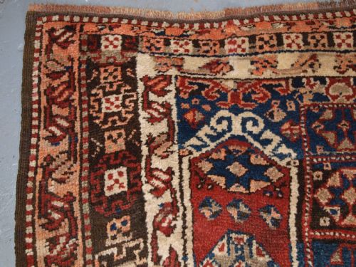 ANTIQUE TURKISH BERGAMA REGION KARAKECILI RUG RUSTIC CHARM CIRCA 1900 - ADDITIONAL PHOTO 5