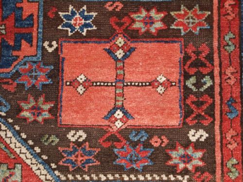 ANTIQUE TURKISH ANTEP RUG OF VERY SCARCE DESIGN SOUTH EAST ANATOLIA CIRCA 1870 - ADDITIONAL PHOTO 10