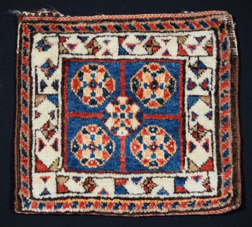 Antique Tribal Chanteh Bag Face, Excellent Condition, Circa 1900.