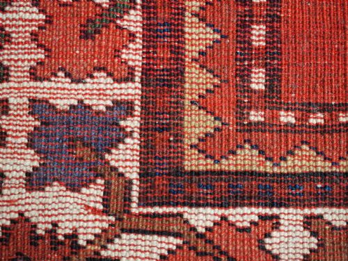 OLD CAUCASIAN EAGLE KAZAK RUG SUPERB FURNISHING ITEM CIRCA 192030 - ADDITIONAL PHOTO 12