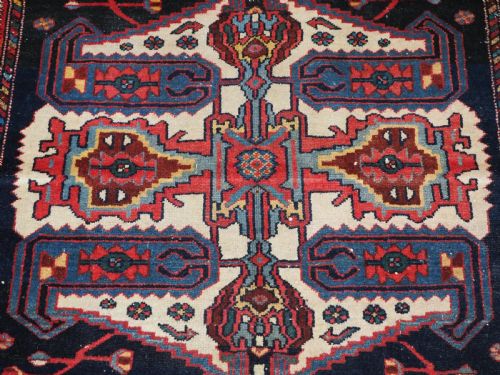 ANTIQUE KURDISH VILLAGE RUG GREAT DESIGN CIRCA 190020 - ADDITIONAL PHOTO 8