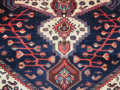 ANTIQUE KURDISH VILLAGE RUG GREAT DESIGN CIRCA 190020 - ADDITIONAL PHOTO 9