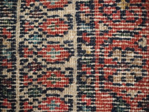 ANTIQUE KURDISH VILLAGE RUG GREAT DESIGN CIRCA 190020 - ADDITIONAL PHOTO 11