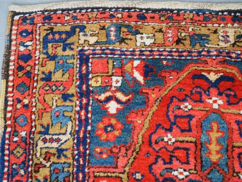 ANTIQUE HERIZ RUNNER OUTSTANDING CONDITION CIRCA 1920 - ADDITIONAL PHOTO 7