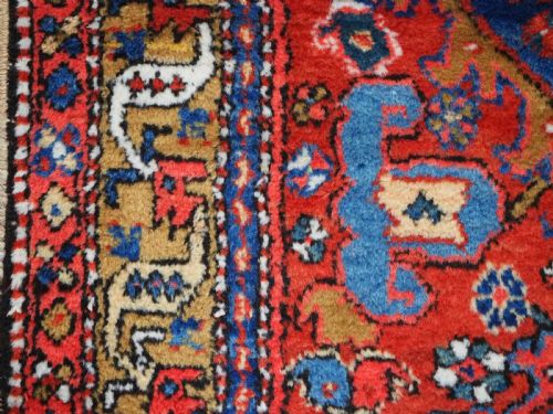 ANTIQUE HERIZ RUNNER OUTSTANDING CONDITION CIRCA 1920 - ADDITIONAL PHOTO 8