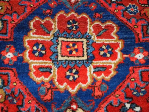 ANTIQUE HERIZ RUNNER OUTSTANDING CONDITION CIRCA 1920 - ADDITIONAL PHOTO 11