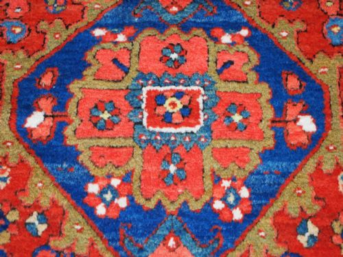 ANTIQUE HERIZ RUNNER OUTSTANDING CONDITION CIRCA 1920 - ADDITIONAL PHOTO 12