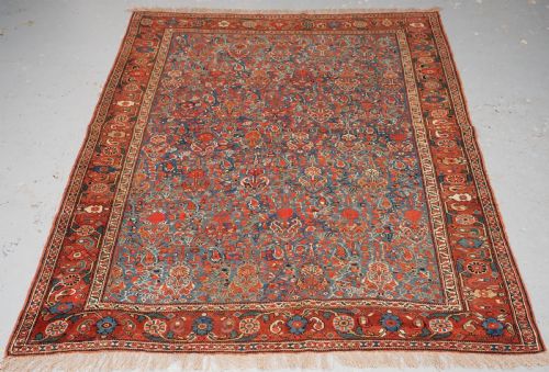 Antique Khamseh Tribal Rug, Very Fine, All Over Design, Circa 1900.