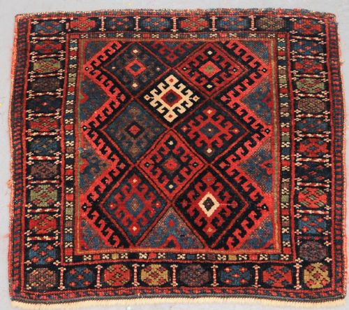 Antique Jaf Kurd Bag Face of Small Size, Circa 1900.