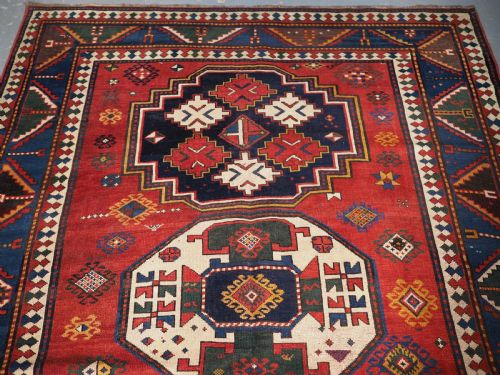fig 1. ANTIQUE CAUCASIAN LORI PAMBAK RUG OF LARGE SIZE, CIRCA 1890.
