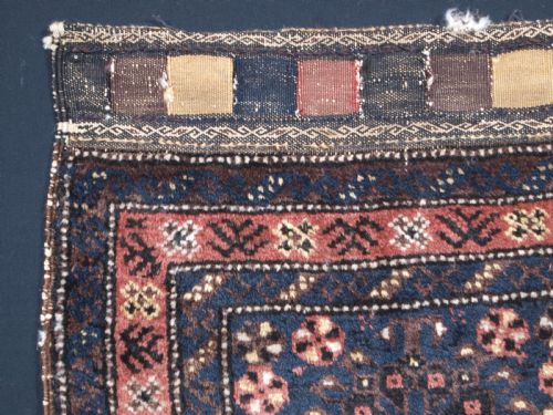 fig 1. ANTIQUE AFGHAN BALUCH BAG FACE OF SMALL SIZE, CIRCA 1900.