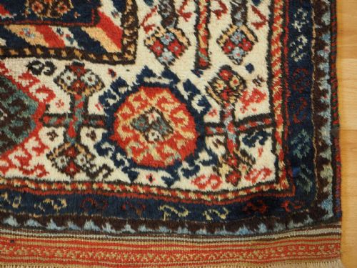 ANTIQUE SHEKARLU QASHQAI RUG WITH CLASSIC DESIGN CIRCA 1890 - ADDITIONAL PHOTO 26