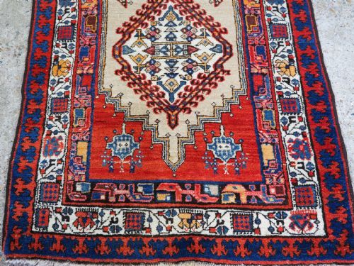ANTIQUE SARAB VILLAGE RUNNER TRADITIONAL DESIGN CIRCA 1920 - ADDITIONAL PHOTO 7