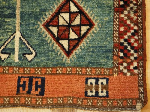 ANTIQUE TURKISH YURUK RUG OF SMLL SIZE AND CHARMING DESIGN CIRCA 1900 - ADDITIONAL PHOTO 8