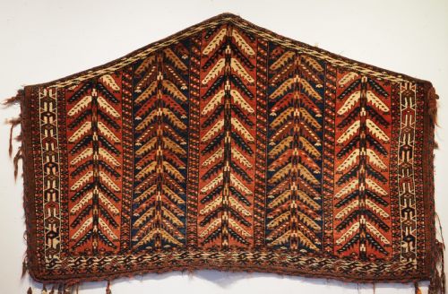 Antique Yomut Turkmen Asmalyk, Bridal Camel Decoration, 2nd Half 19th Century.