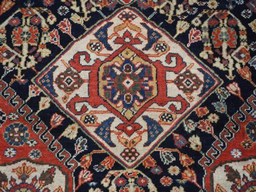 ANTIQUE TRIBAL QASHQAI RUG OUTSTANDING COLOUR CONDITION CIRCA 1900 - ADDITIONAL PHOTO 10