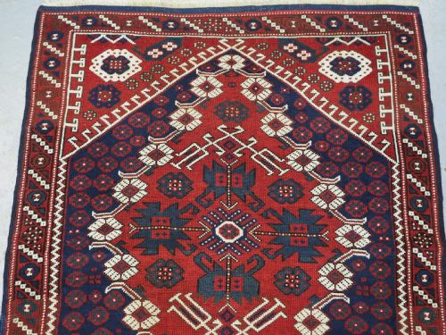 ANTIQUE TURKISH KIZ BERGAMA RUG CLASSIC DESIGN AND SUPERB COLOUR CIRCA 1880 - ADDITIONAL PHOTO 2