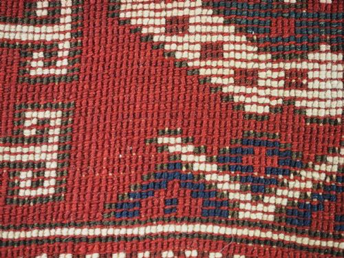 ANTIQUE TURKISH KIZ BERGAMA RUG CLASSIC DESIGN AND SUPERB COLOUR CIRCA 1880 - ADDITIONAL PHOTO 6