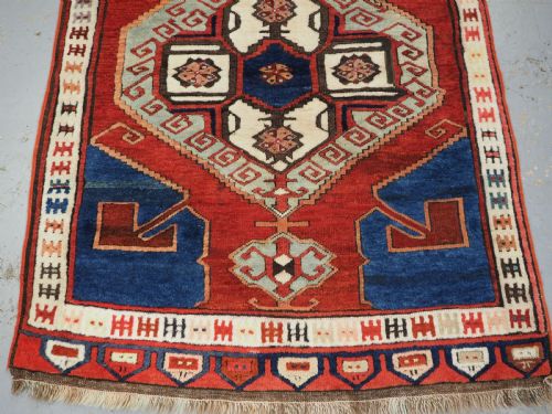 ANTIQUE TURKISH KARAPINAR RUG CLASSIC DESIGN 19TH CENTURY - ADDITIONAL PHOTO 4