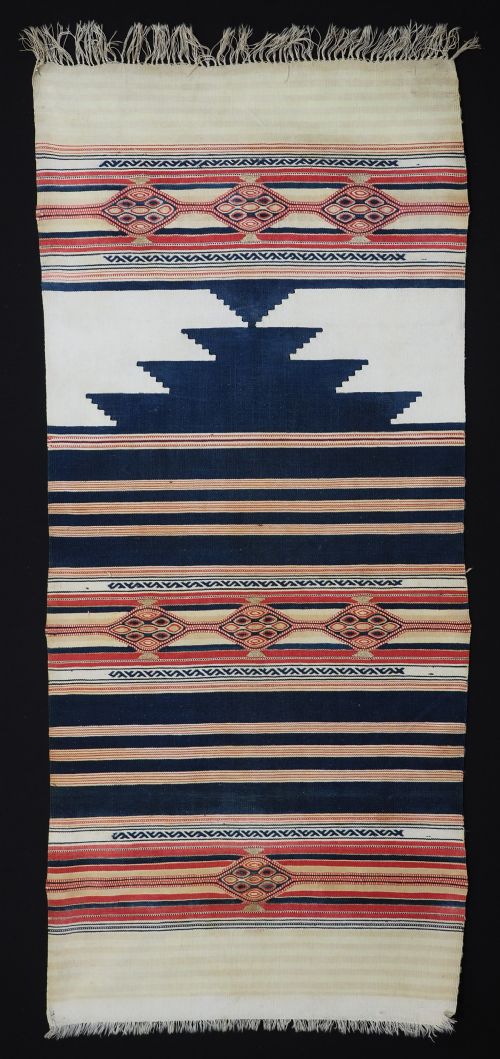 Antique Syrian Aleppo Prayer Kilim, Beautiful Display Item, Late 19th Century.