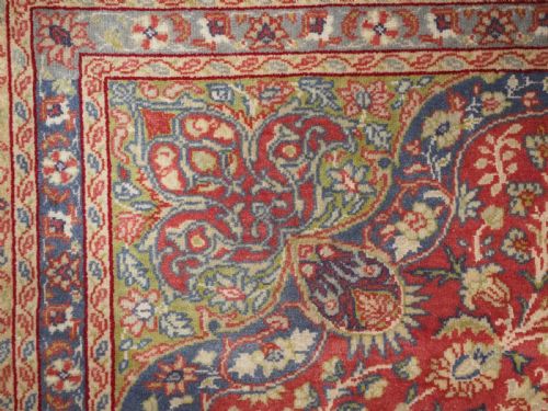 ANTIQUE ANATOLIAN SIVAS RUG VERY FINE WEAVE AND CLASSIC DESIGN CIRCA 1900 - ADDITIONAL PHOTO 7