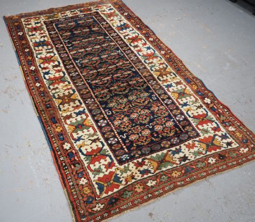 ANTIQUE KURDISH RUG WITH SHRUB DESIGN OUTSTANDING CONDITION CIRCA 1900 - ADDITIONAL PHOTO 1