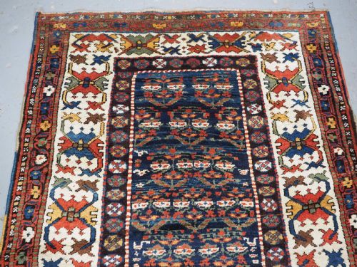 ANTIQUE KURDISH RUG WITH SHRUB DESIGN OUTSTANDING CONDITION CIRCA 1900 - ADDITIONAL PHOTO 2