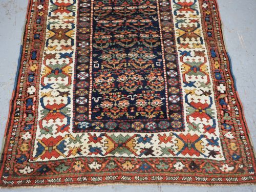 ANTIQUE KURDISH RUG WITH SHRUB DESIGN OUTSTANDING CONDITION CIRCA 1900 - ADDITIONAL PHOTO 5