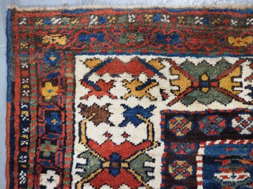 ANTIQUE KURDISH RUG WITH SHRUB DESIGN OUTSTANDING CONDITION CIRCA 1900 - ADDITIONAL PHOTO 6