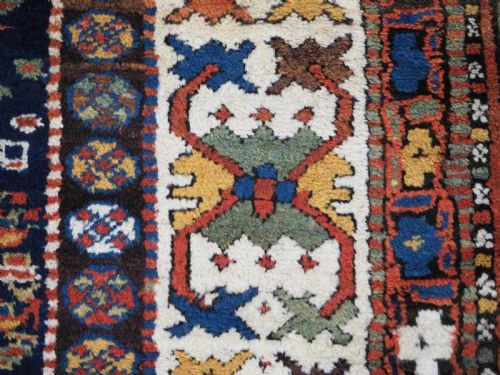 ANTIQUE KURDISH RUG WITH SHRUB DESIGN OUTSTANDING CONDITION CIRCA 1900 - ADDITIONAL PHOTO 11
