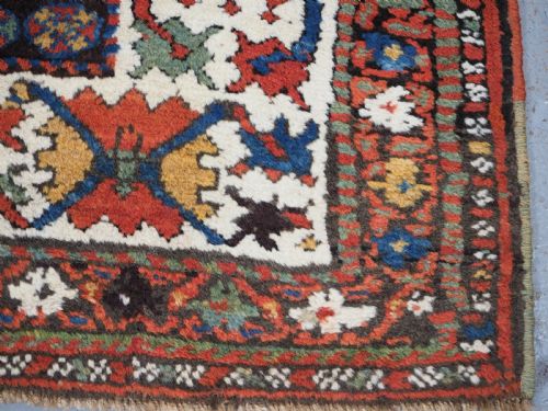 ANTIQUE KURDISH RUG WITH SHRUB DESIGN OUTSTANDING CONDITION CIRCA 1900 - ADDITIONAL PHOTO 12