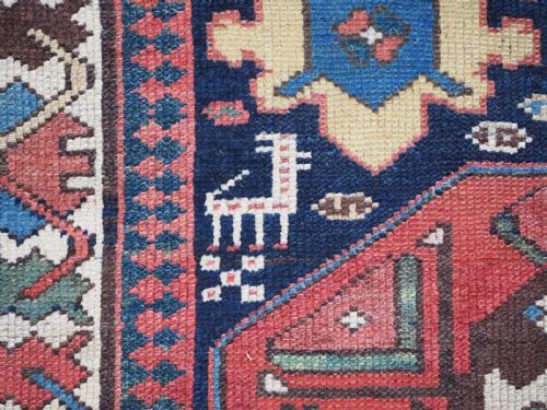 ANTIQUE SOUTH CAUCASIAN OR KURDISH RUNNER SUPERB DESIGN CIRCA 1890 - ADDITIONAL PHOTO 9