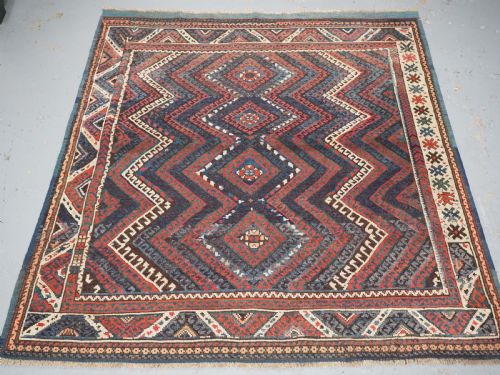 Antique Turkish Bergama Region Karakecili Rug, 2nd Half 19th Century.
