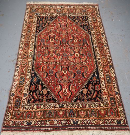 Antique Kashkuli Qashqai Tribal Rug, Outstanding Colour & Condition, Circa 1900.