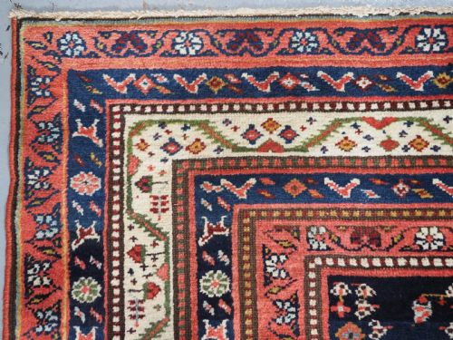 ANTIQUE KURDISH KELLEH LARGE RUNNER WITH BOTEH DESIGN CIRCA 1900 - ADDITIONAL PHOTO 6