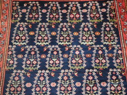 ANTIQUE KURDISH KELLEH LARGE RUNNER WITH BOTEH DESIGN CIRCA 1900 - ADDITIONAL PHOTO 8