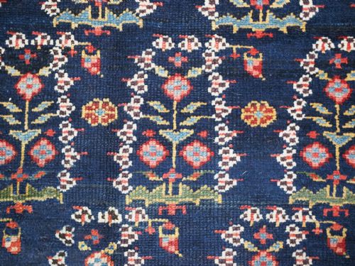 ANTIQUE KURDISH KELLEH LARGE RUNNER WITH BOTEH DESIGN CIRCA 1900 - ADDITIONAL PHOTO 10