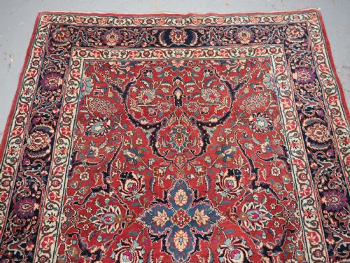 ANTIQUE TABRIZ RUG WITH CLASSIC FLORAL DESIGN CIRCA 1920 2 - ADDITIONAL PHOTO 2